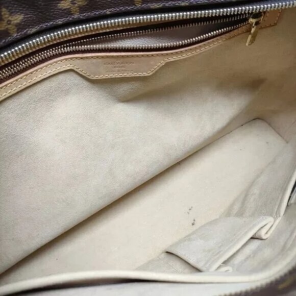 100% Authentic Louis Vuitton Luco Brown Monogram Tote Bag - Picture 7 of 9